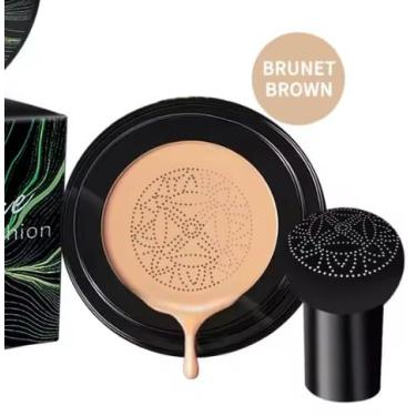 Imagem de Base de cabeça de cogumelo creme, Base Hidratante BB Cream CC Cream maquiagem corretivo fosco de longa duração (03, 1UN)