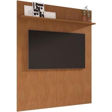 Imagem de Painel Frisado Piso Teto 220x160 Cm Tv 60 Pol 008174 Cedro Dcasa Cedro