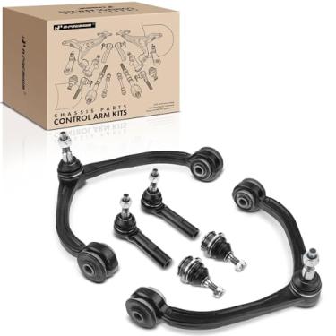 Imagem de A-Premium Conjunto Premium Com 6, Braço De Controle Superior Dianteiro, Junta Esférica Inferior, Ponteira Direção Externa, Compatível Dodge Dakota 2005-2010, Ram 2011, Mitsubishi Raider 2006-2009