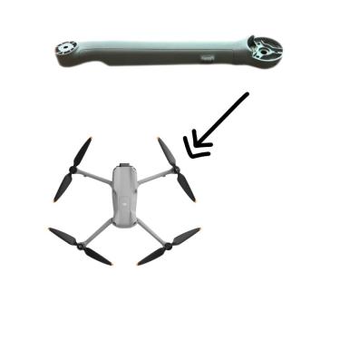 Imagem de Dji Air 3 - Air 3s Braço Dianteiro Direito Sem Motor