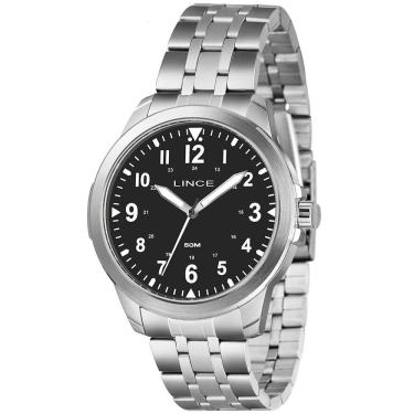 Imagem de Relógio Lince Masculino Ref: Mrmm056l46 P2sx Casual Prateado