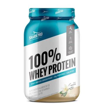 Imagem de 100% Whey Protein Concentrado Pote 900G Baunilha Shark Pro