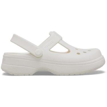 Imagem de Sandália Crocs Classic Y Jane Clog T Chalk, 25, Chalk