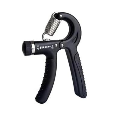 Imagem de Hand Grip Com Mola Ajustável 5kg A 60kg Fisioterapia Fortalecimento Antebraço Mãos Punho Exercício Força