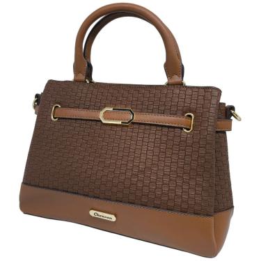 Imagem de Bolsa Feminina Moderna Alça Removivel Detalhe Metal Chenson