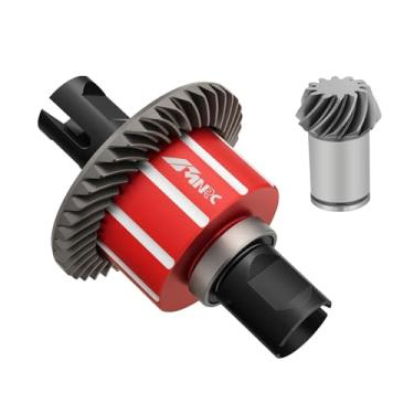 Imagem de NMNRC Crmo Steel 39T/12T Differential Diff & Input Gear Kit for Arrma 1/5 Kraton Outcast 8S BLX EXB Series Upgrades Part Red