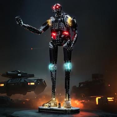 Imagem de LocoLee Kit de luz compatível com Lego 75434 K-2SO Security Droid – Sem luz apenas para modelo, acessórios de iluminação LED compatíveis com Lego 75434 (versão padrão)