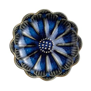 Imagem de prato de lanche Pratos de cerâmica para saladas e aperitivos, ideais para servir condimentos cremosos molhos tigela de sopa