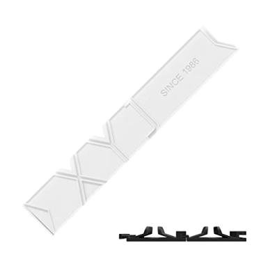 Imagem de XYJ Protetores de faca universais, suporte de bainha de facas de chef de plástico, capa de cutelo, estojo de mangas de facas de cozinha ótimo para rolo de faca de gaveta (30 x 5 cm)