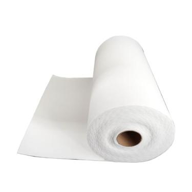 Imagem de Defletor de isolamento à prova de fogo de papel de fibra cerâmica 2300F resistência a altas temperaturas para fogões, forjas, forjas (1 mm x 610 mm x 1000 mm)