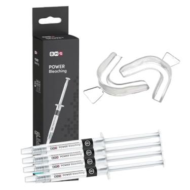 Imagem de Kit 4 Clareador Dental Caseiro Moldeira Power 22% Maquira