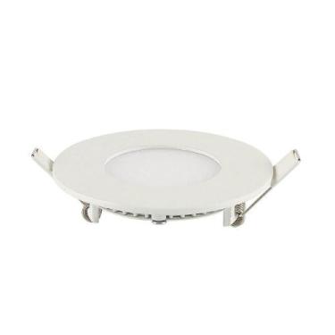 Imagem de Painel De Led Redondo Embutir 6W Bivolt 6500K Blumenau - Blumenau Ilum