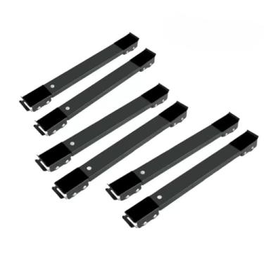 Imagem de Suporte com Rodinhas para Geladeira e Máquina de Lavar, Suporte Móvel para Móveis e Eletrodomésticos Pesados, Base com Rodas até 200kg(Cinza3)