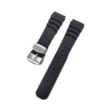 Imagem de Pulseira De Silicone De 20mm 22mm Para Relógio SEIKO SKX007 009, Pulse