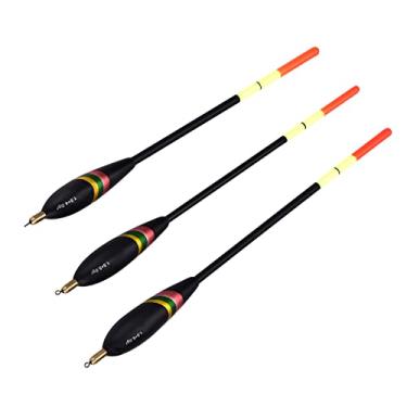 Imagem de Phefop 3 PCS Balsa Spring Bobbers, Rolhas, Flutuadores e Bobbers 1.5 + 4g Flutuadores de Pesca de Madeira Deslizamento Pesca para Crappie Panfish Walleyes Bagre Truta Baixo 3 PCS Balsa Spring,