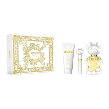 Imagem de Kit Perfume Feminino Toy 2 de Moschino EDP 100ml + Body Lotion 100ml +