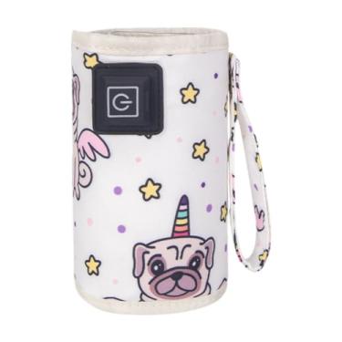 Imagem de Fenteer Bolsa Aquecedora de Mamadeira com Isolamento Térmico USB para Manter a Mamadeira Aquecida - Ideal para Amamentação, Compras e Viagens.