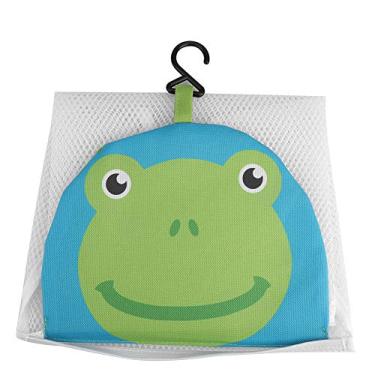 Imagem de Ainoli malha banheiro brinquedos rede de armazenamento banheira titular brinquedo cesta organizador saco de armazenamento (Verde)