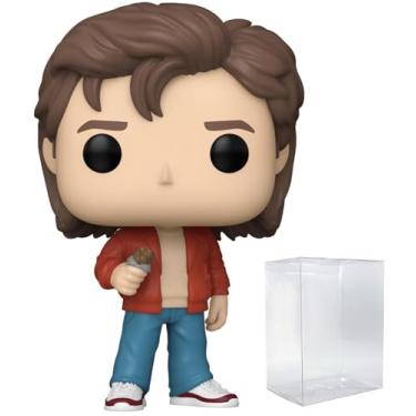 Imagem de POP TV: Stranger Things - Steve Harrington (Season 5) Funko Vinyl Figure (Bundled with Compatible Box Protector Case), Multicolor, 3.75 inches