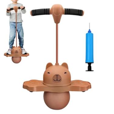 Imagem de Bolas Saltitantes para Crianças | Com Bomba - Brinquedos de Bola Saltitante ao Ar Livre para Crianças | Para Exercício em Jardim de Infância Escola Primária Casa