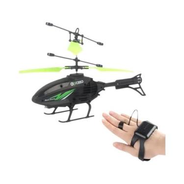 Imagem de Helicóptero RC Com Controle Remoto Por Indução 2 Em 1, Controle Por Ge