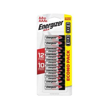 Imagem de Pilha Max Aa10+Aaa6 Cart 16 Energizer