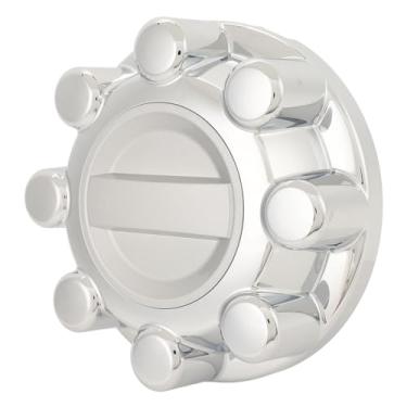 Imagem de Tampa do cubo central da roda cromada HC3Z 1130 J Centro da roda do carro à prova de choque para Super Duty XL XLT LARIAT