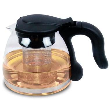 Imagem de Chaleira Bule De Vidro Com Infusor Para Chá 1,2 Litros