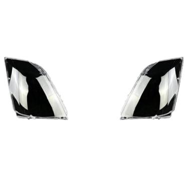 Imagem de Compatível com cadillac cts CTS-V coupe 2008 2009 2010 2011 2012 2013 farol capa lente escudo de vidro farol abajur transparente caso(A Piar)