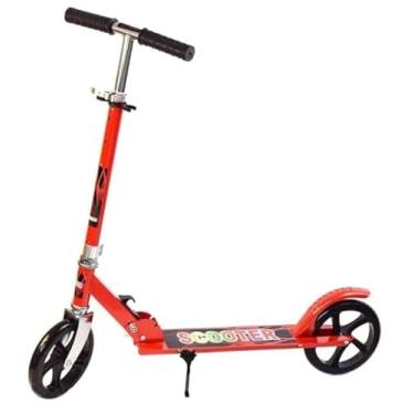 Imagem de Patinete Vermelho Infantil Scooter De Metal Radical Para Crianças