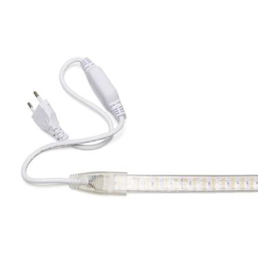 Imagem de Cabo de Força IP67 Taschibra A53, 12W, 110V/220V, LED Branco, 30 cm
