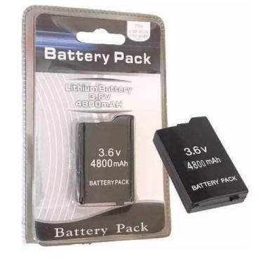 Imagem de Bateria Recarregável Para Console PSP Slim Série Modelo 2000 3000 3001