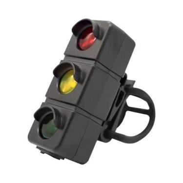 Imagem de Lanterna Traseira LED Para Bicicleta, Luz De Advertência De Segurança 