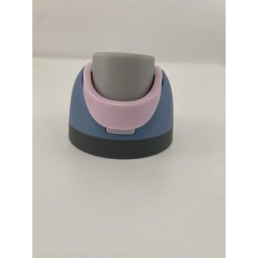 Imagem de Tampa de substituição para Owala Freesip, acessórios de tampa de substituição para Owala 473 g 680 g 947 g 1,134 g (azul com roxo)