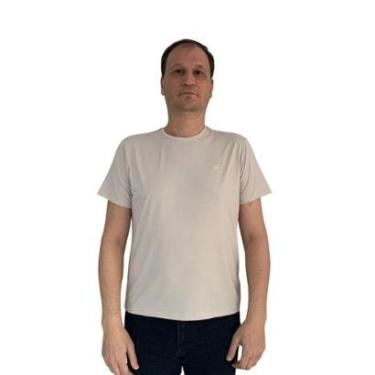 Imagem de Camiseta Sallo Slim Manga Curta Bege 1157 - Bege P-Masculino