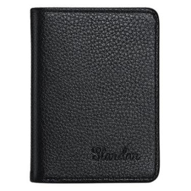 Imagem de CARTEIRA MASCULINA COURO SLIM ELEGANTE PORTA CARTÃO DOCUMENTOS-Masculino