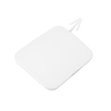 Imagem de eMagTech Tampa de gancho de suporte de olho de reboque para para-choque dianteiro 622A1-4GA0A compatível com Infiniti Q50 2014-2018