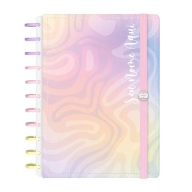 Imagem de Caderno De Disco Iscool Inteligente Personalizado 140 Folhas Color Waves Sweet G+