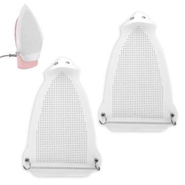 Imagem de 2un. Capas para Ferro Passar Roupa, 1 mm de Espessura Protetor Sapato de Ferro Teflon Design Antiderrapante Base Anti-Queimaduras Proteção Roupas para Alfaiataria Doméstica