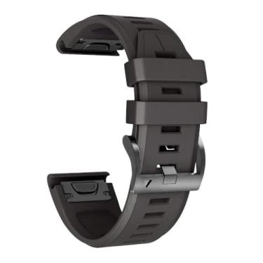 Imagem de ANZOAT Para Fenix 5X Watch Band/Fenix 7X Watch Band Quickfit 26 mm Pulseiras de relógio compatíveis com Fenix 6X Pro/Fenix 5X Plus/Fenix 7X Pro (preto)