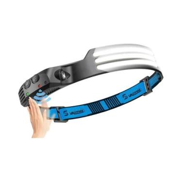 Imagem de Lanterna De Cabeça LED Recarregável Com Sensor 270 graus Lanterna De C