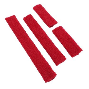 Imagem de KIMISS Conjunto de Capa de lã para Cabresto de Cavalo – Tubos de Cabresto Macios e Laváveis ​​para Ajuste Confortável, Fácil Instalação e Irritação Reduzida – Ideal para Cavalos Sensíveis