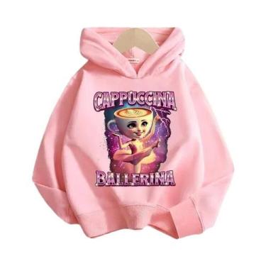 Imagem de Moletom Infantil Italian Brainrot Com Estampa De Desenho Animado, Mang