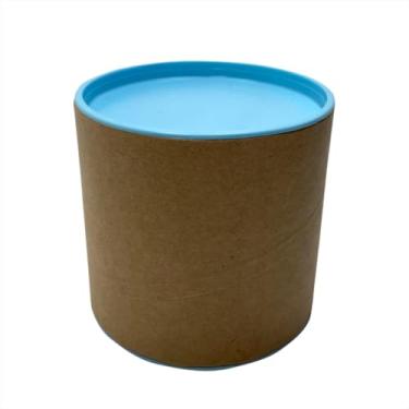 Imagem de Kit 20 Tubo Lata 8x8 Lembrancinha Para o Dia das Crianças Porta Doce Aniversário (Azul Bebê)