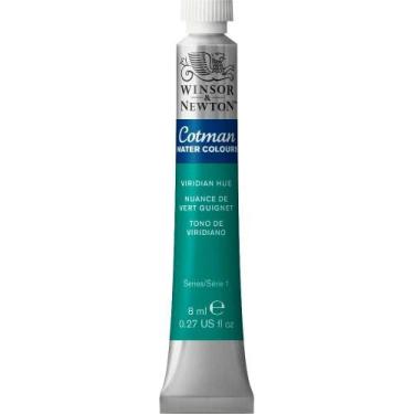 Imagem de Aquarela Winsor & Newton Cotman 8ml 696 Viridian Hue - WINSOR NEWTON