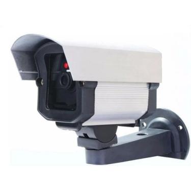 Imagem de Micro Câmera Falsa Com Led P/ Segurança - CAMERA FALSA