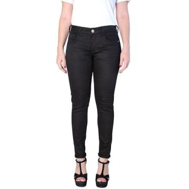 Imagem de Calça Jeans Skinny Feminina Preta - Gussoni, 42