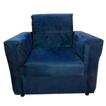 Imagem de Mini sofazinho unicornio infantil rj brinquedos - R J BRINQUEDOS, Azul