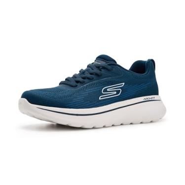 Imagem de Skechers Tênis masculino Go Walk Arch Fit N-Joy Nate, Azul marino, 44