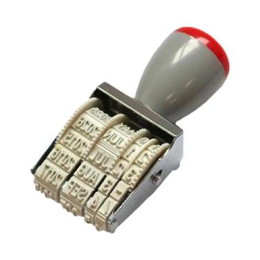 Imagem de Carimbo Rolante Portátil De 8 Dígitos Para Estudo E Escritório, Numera